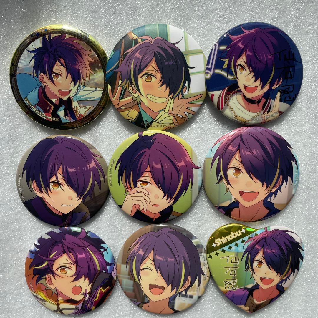 あんスタ仙石忍缶バッジセット - メルカリ
