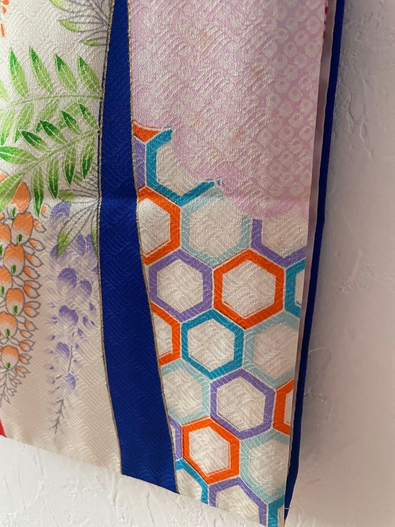 七五三　7歳　正絹お着物セット　作り帯