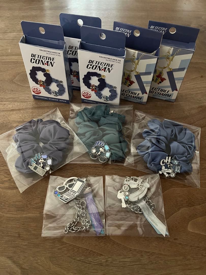 名探偵コナン ユニバ USJ コレクタブルヘアゴム 松田陣平 萩原研二