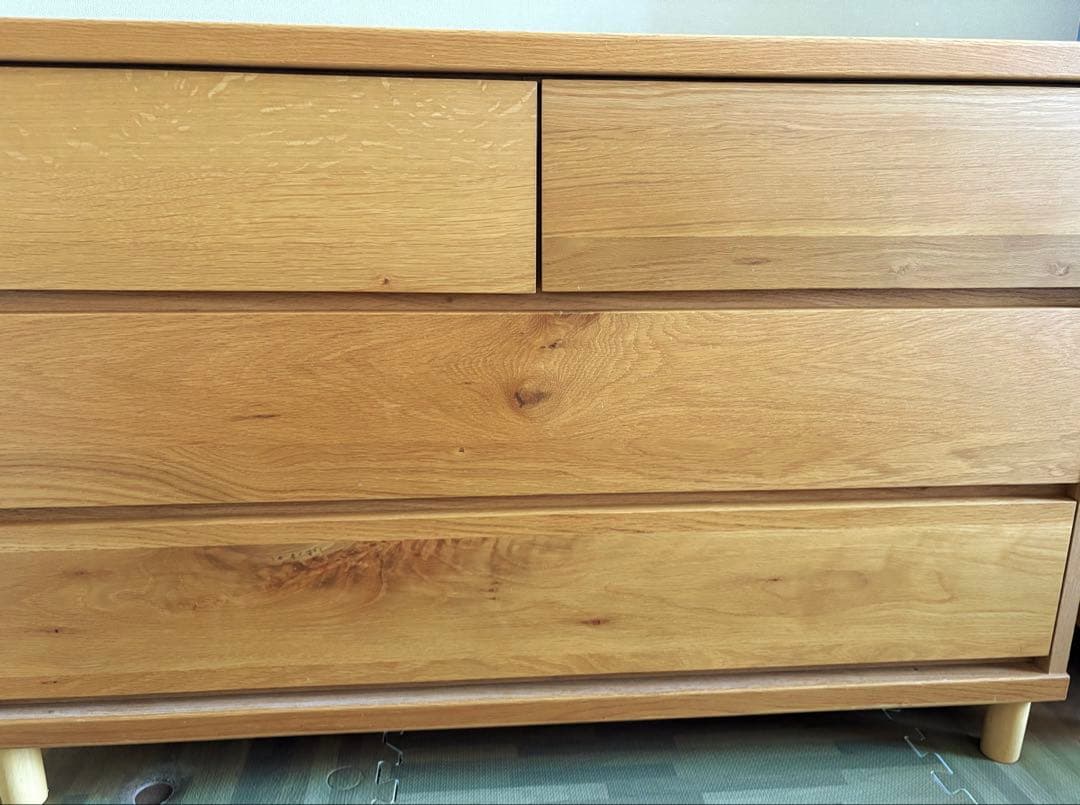 日本製 OCTA オクタ ローチェスト 幅110センチ 北欧調