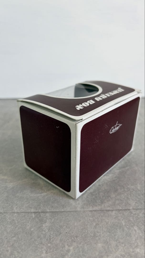 Sankyo製 椙山女学園 オルゴール付きジュエリーボックス パープル ベロア