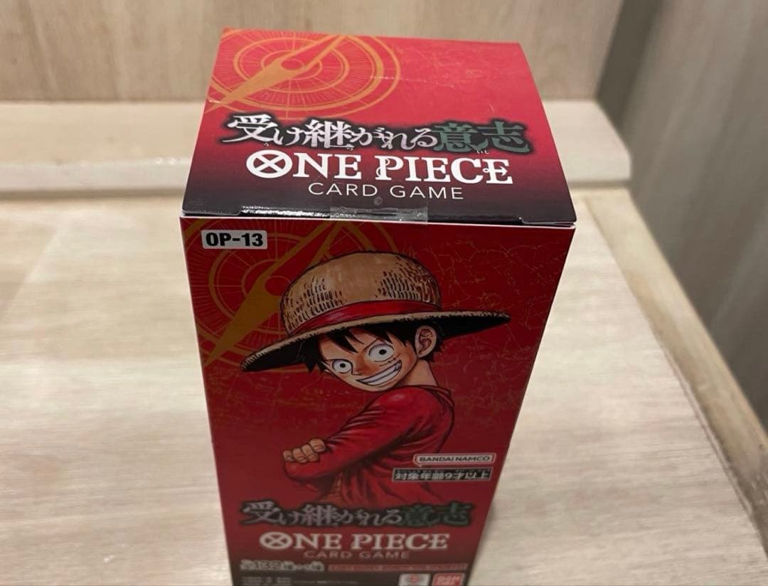 ワンピースカードゲーム 受け継がれる意思 テープ付き1BOX - メルカリ