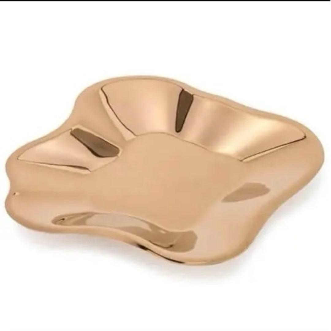 お値下げ中イッタラアアルト ステンレス ボウル プレート 35.8cm ゴールド