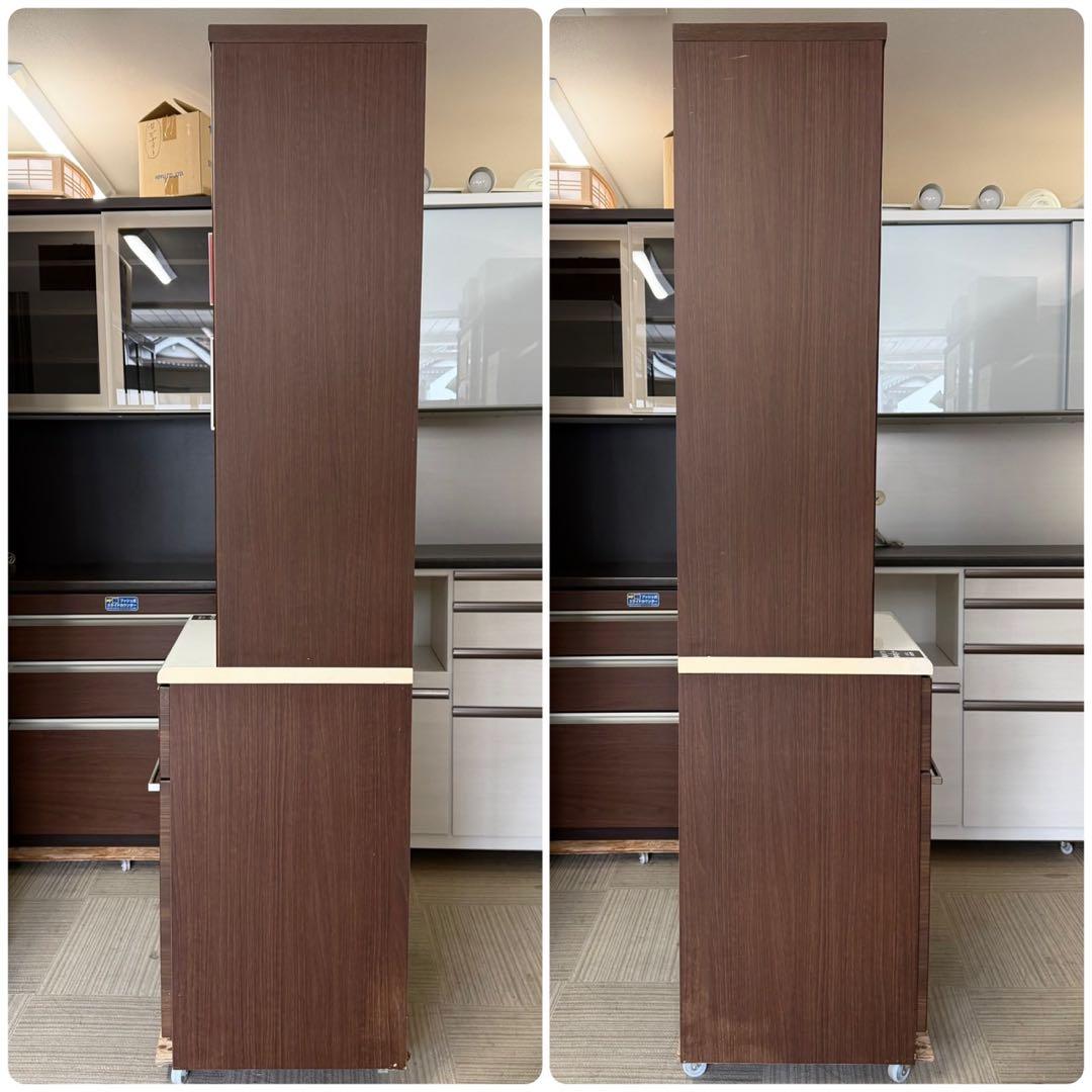 ニトリ 60cm幅カップボード 食器棚 キッチン収納家具