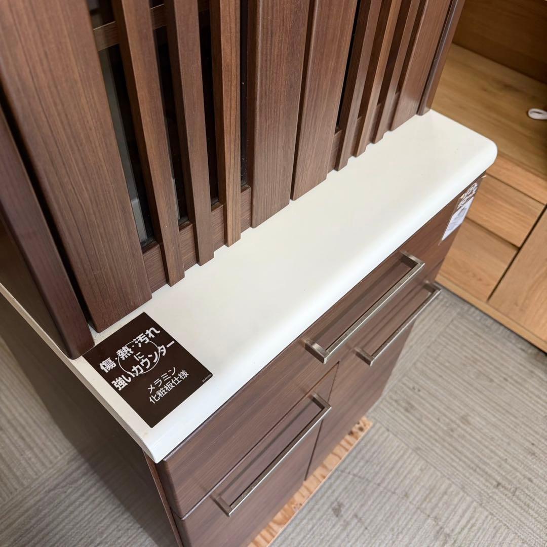 ニトリ 60cm幅カップボード 食器棚 キッチン収納家具