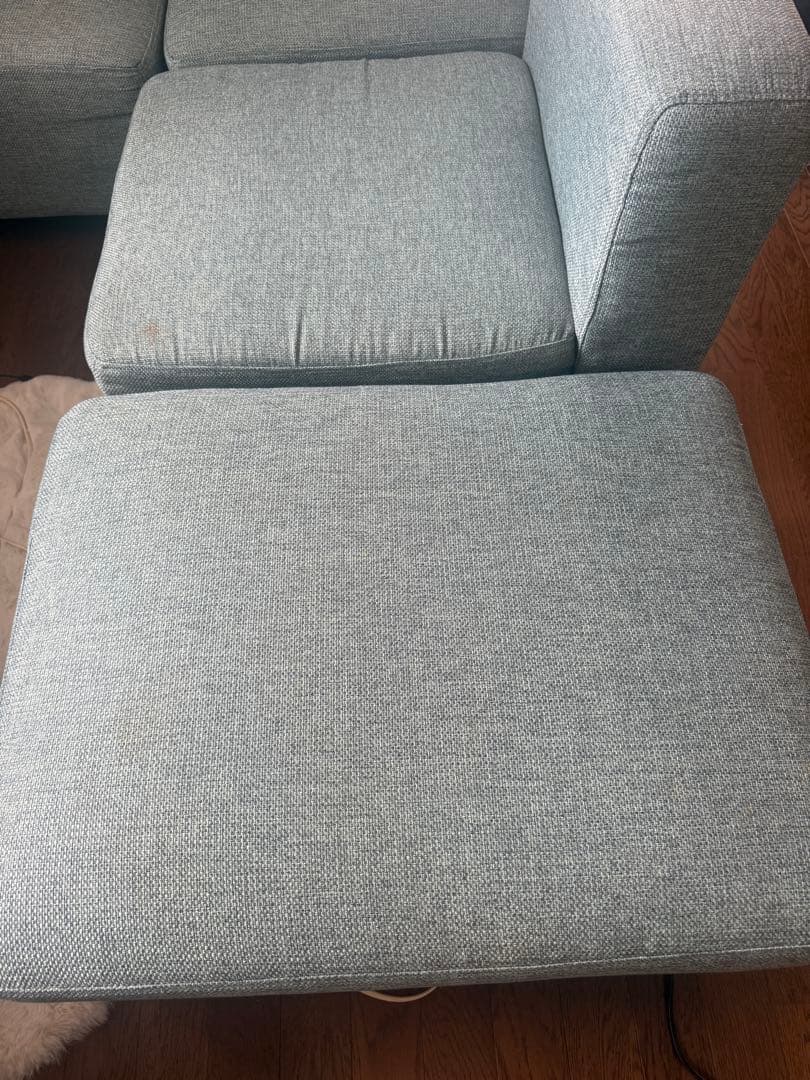 Noce オットマン付きカウチソファのうち②の部分