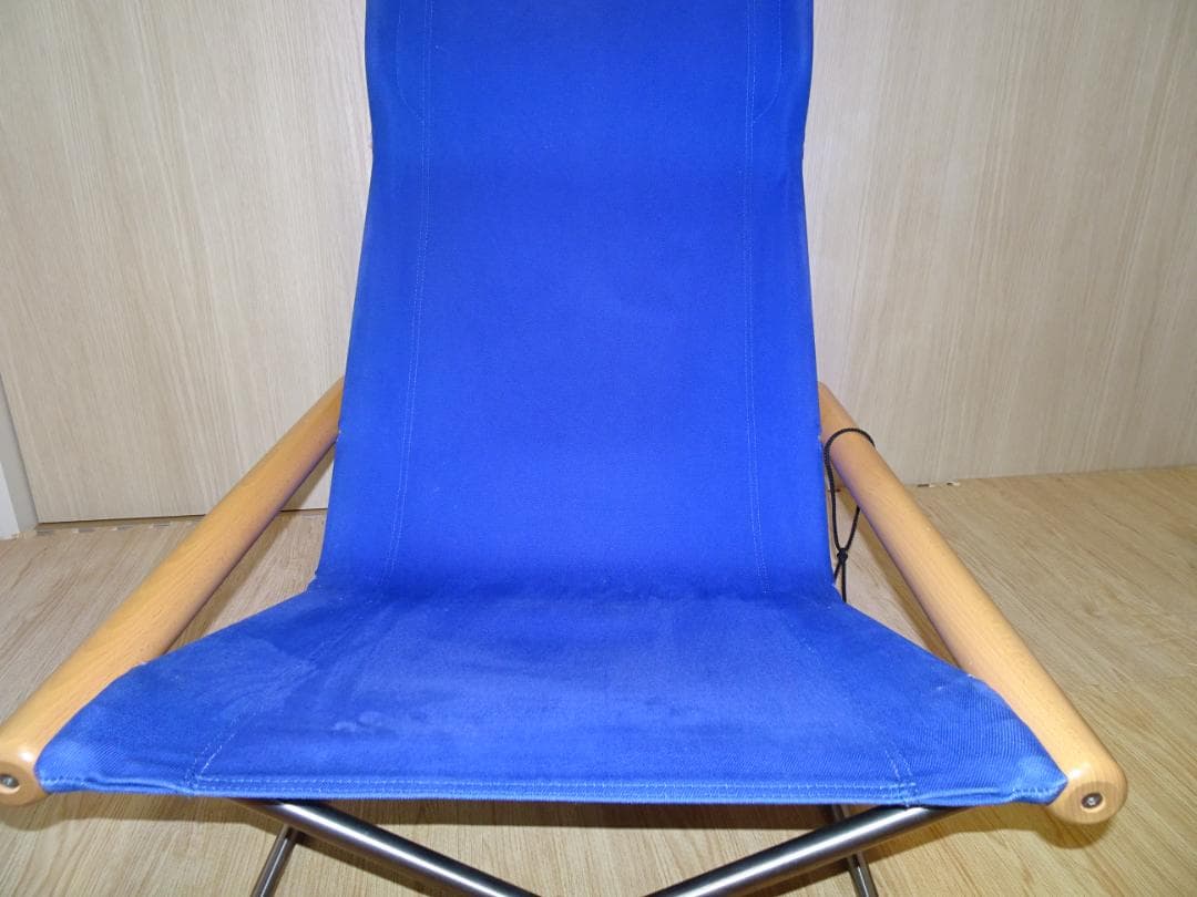 ■美品　Nychair X ニーチェアX オットマン　ブルー セット