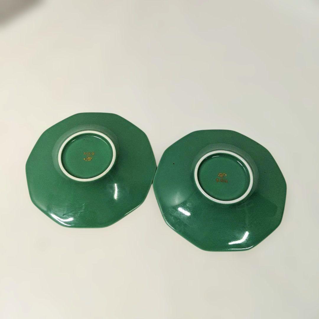 香蘭社 菊花湯呑茶托付き 小皿 深川製 - メルカリ