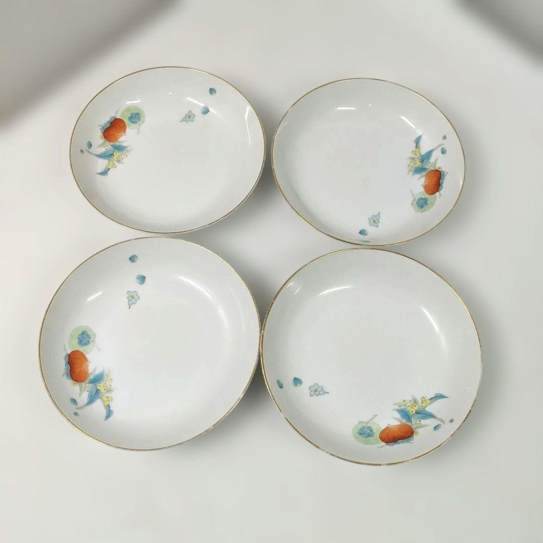 香蘭社 菊花湯呑茶托付き 小皿 深川製 - メルカリ