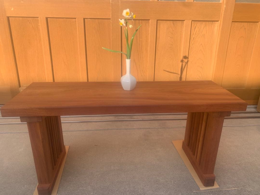 A:﨓の木(タブ)〜ベンチ(高さ455㎜)サイドテーブル、飾り棚✨重厚ワイルド✨