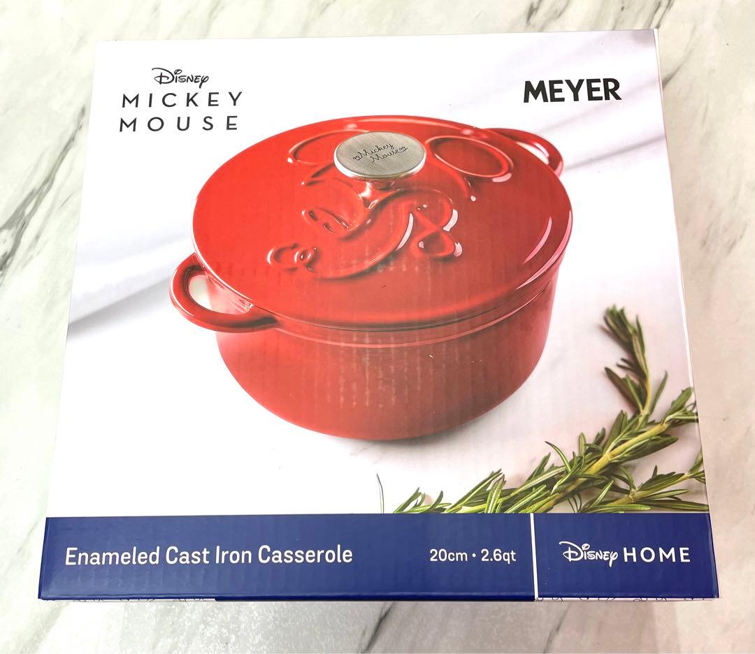 MEYER　マイヤー　キャストアイアン　両手鍋　 Disney 新品未使用