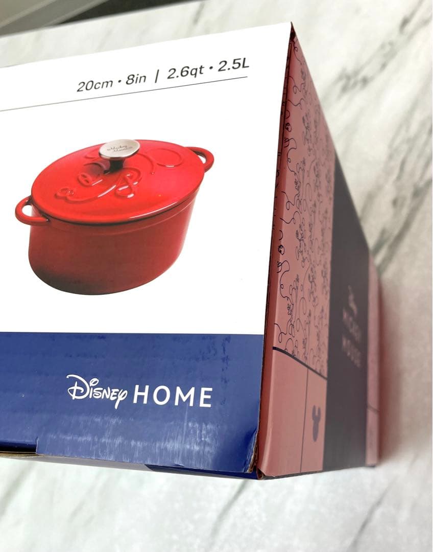 MEYER　マイヤー　キャストアイアン　両手鍋　 Disney 新品未使用
