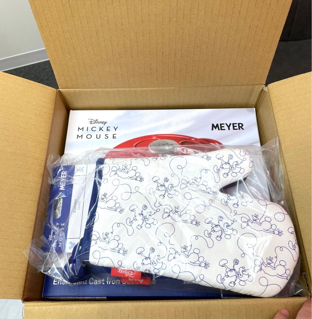 MEYER　マイヤー　キャストアイアン　両手鍋　 Disney 新品未使用