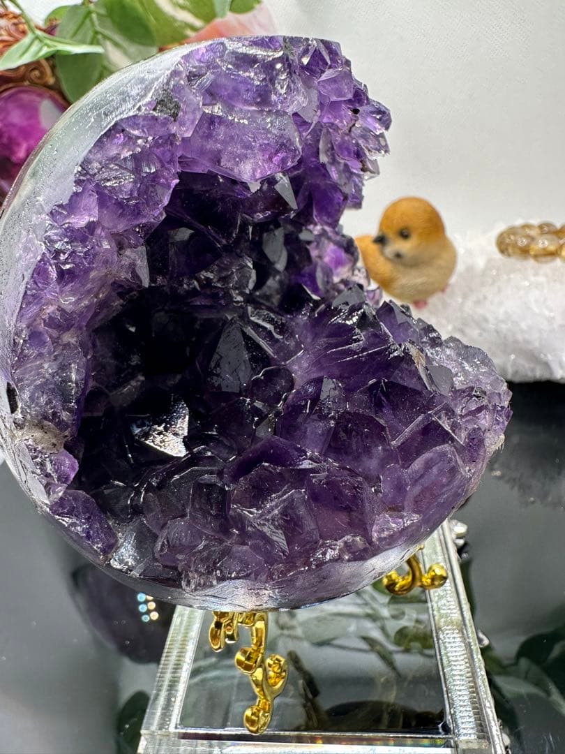 Naoko ウルグアイ産アメジスト笑口No.506 大サイズ!!