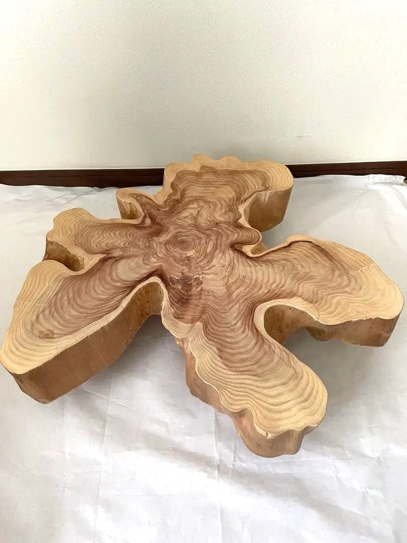 3 ミニテーブル　花台　木製　インテリア　ハンドメイド　置き台　カイズカ　北欧