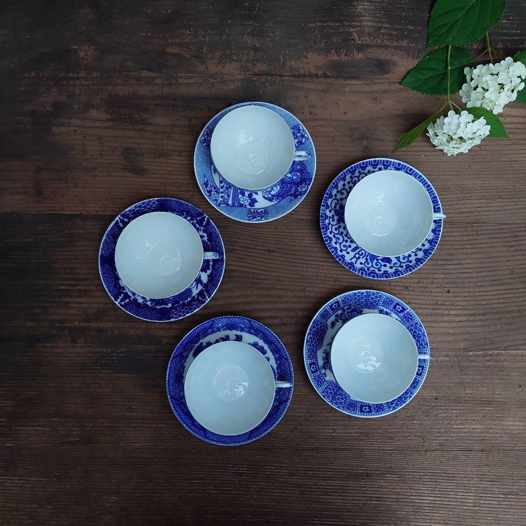 【ご成約】大聖寺伊万里 色絵 輪花縁 4寸皿 と骨董の器 おまとめ