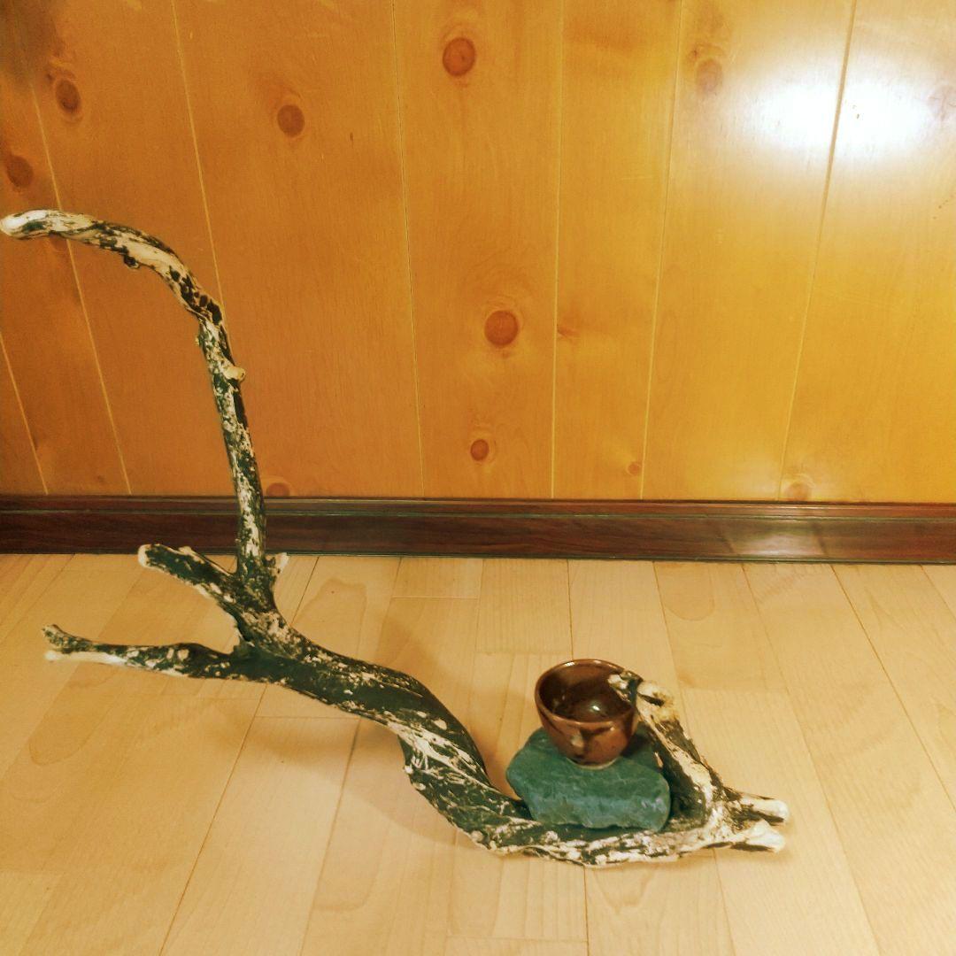 天然流木の置物、玄関、床の間、花瓶台、オブジェ、世界にひとつの流木コレクション