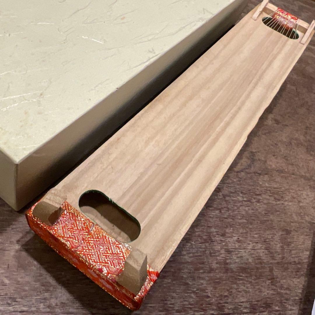 e*o様 極美品！ミニ琴 45.5cm 桐乃小桜 和楽器 13弦 箏 短琴 ミニ