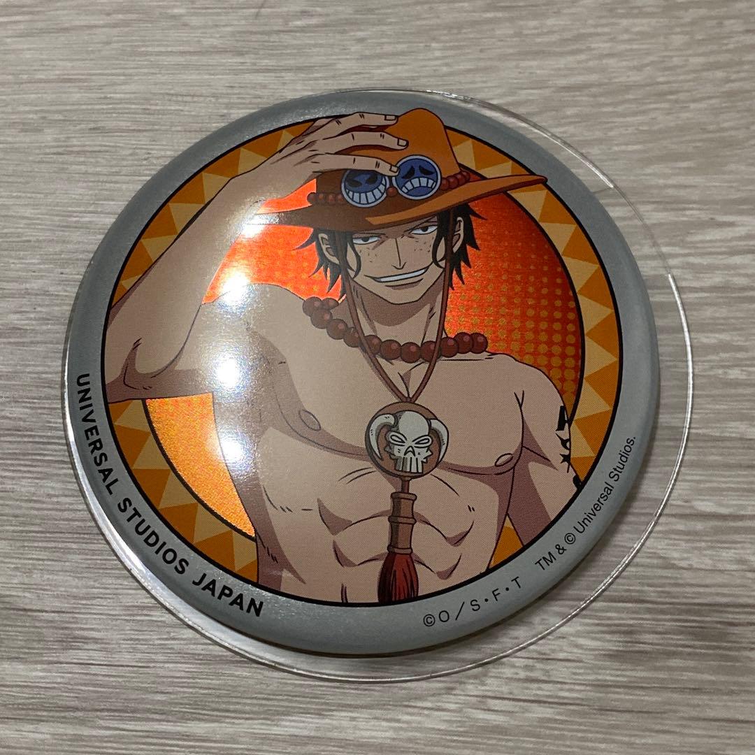 USJ ONE PIECE 缶バッジ シークレット エース - メルカリ