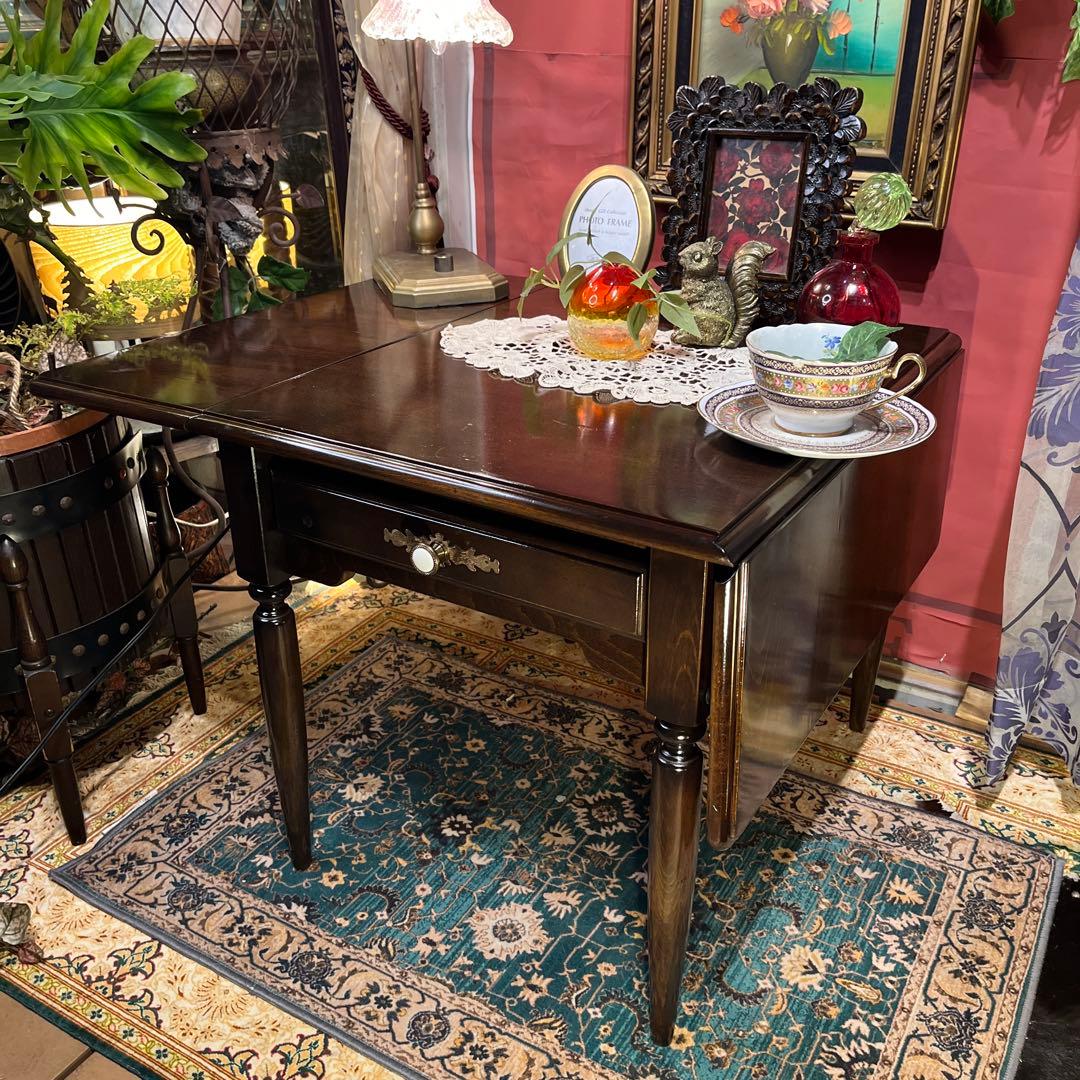 Sale ヴィンテージ バタフライ　リビングテーブル　コーヒーテーブル　両バタ