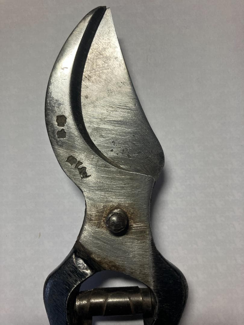 中古品　大鰐 三國剪定鋏製作所「薬師堂國定」津軽型 剪定鋏