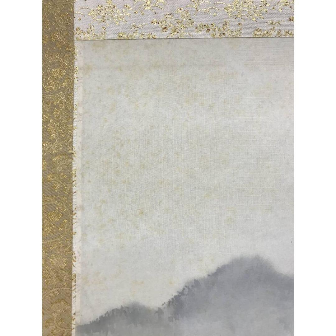 模写/堂本印象/藻刈舟図/雨中山水図/人物図/掛軸☆宝船☆AK-858