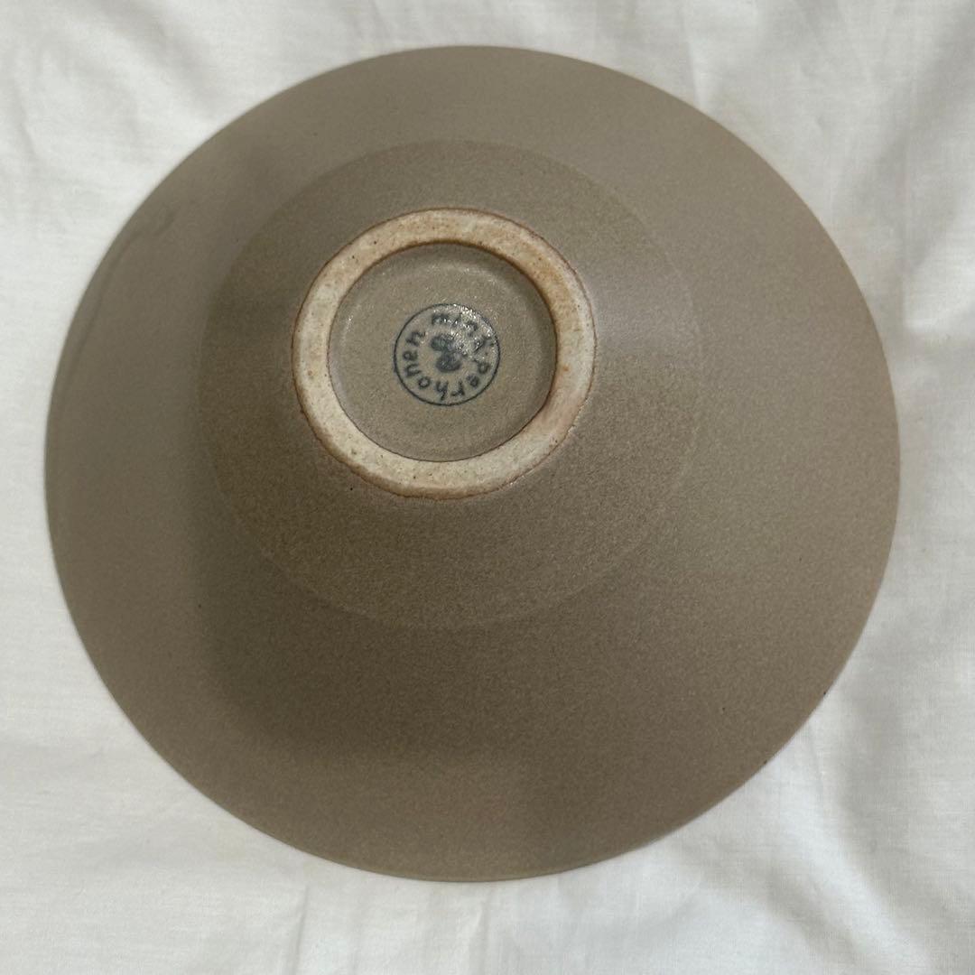 新品 未使用 貴重 ミナペルホネン bit ビット ボウル ライトブラウン①