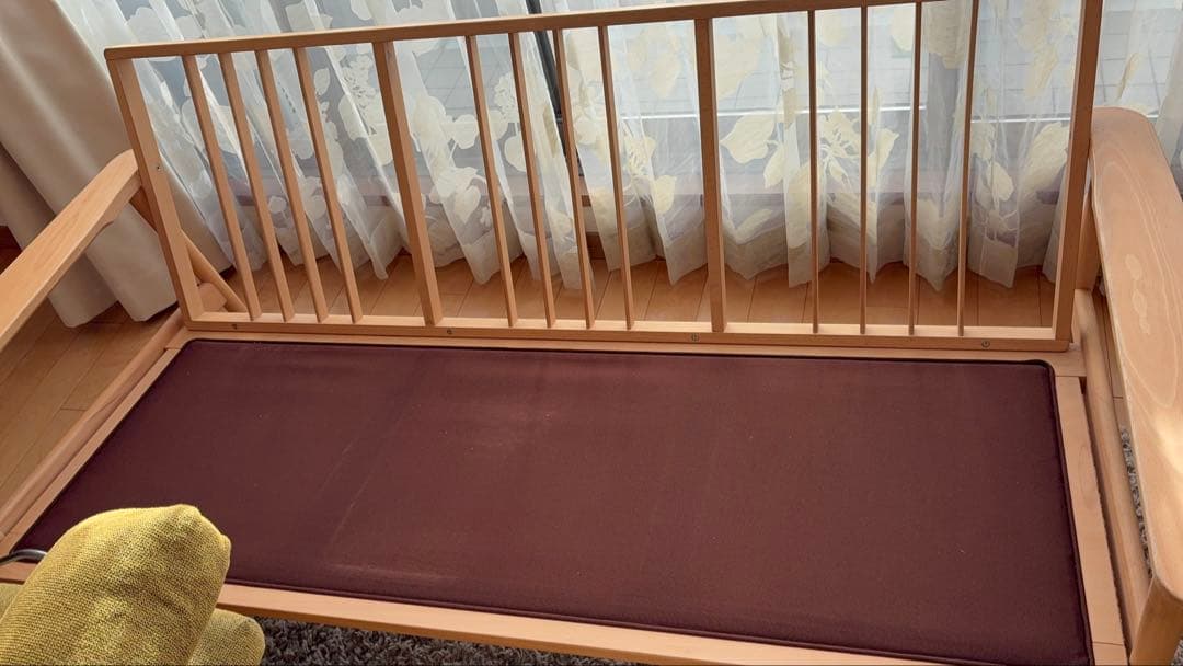 カリモク　3人掛けソファ　WD4303 オットマン、ヘッドレスト