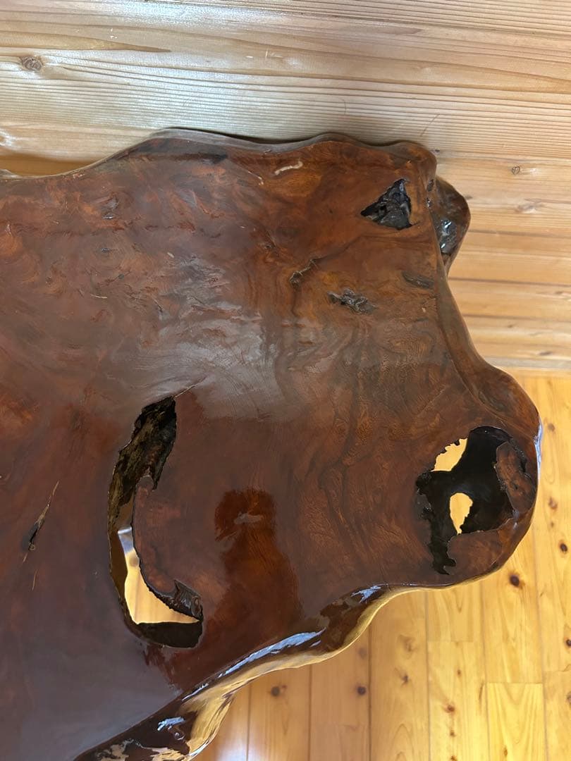 屋久杉　カフェテーブル