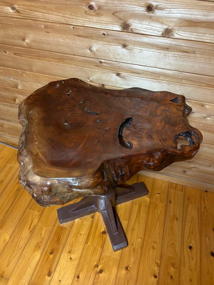 屋久杉　カフェテーブル