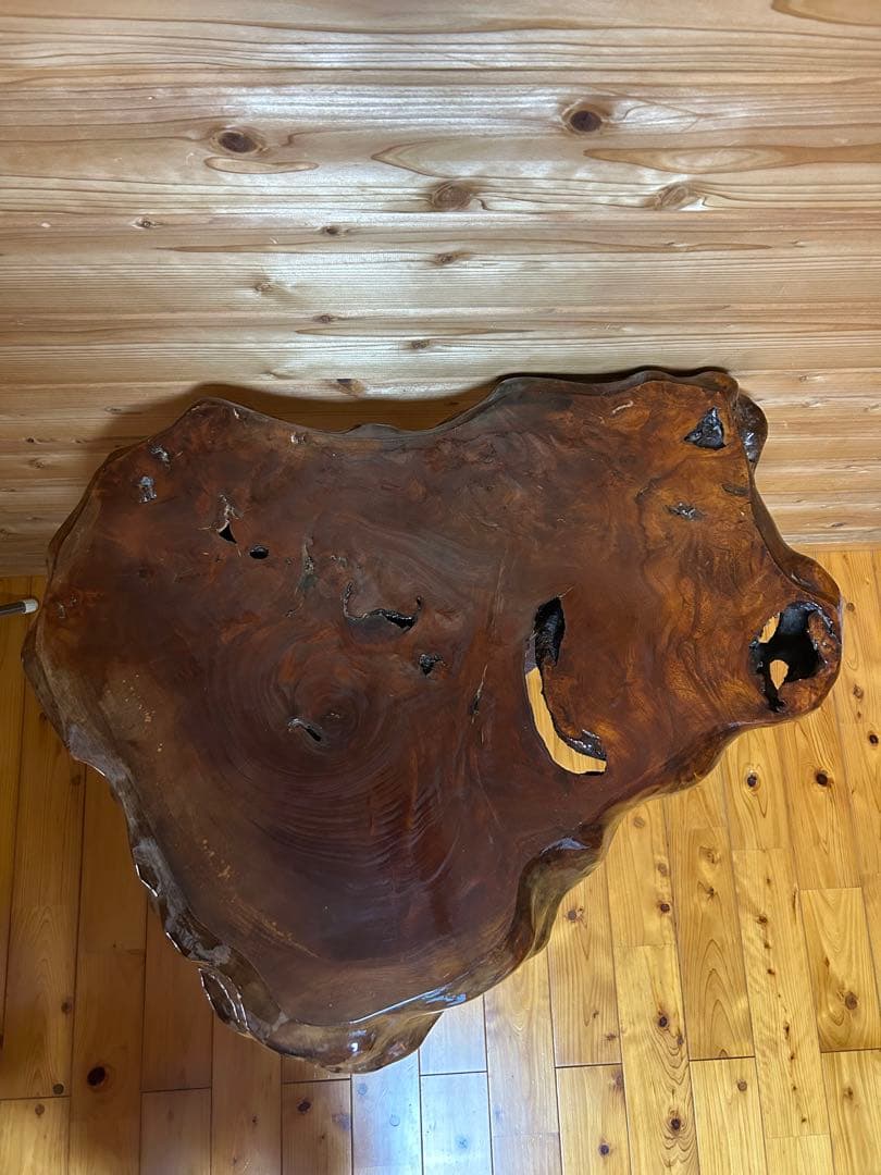 屋久杉　カフェテーブル