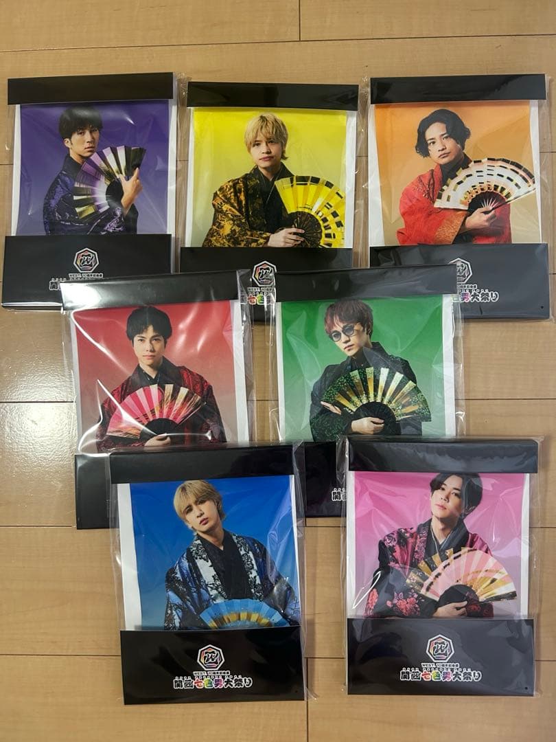 WEST. 関西七色男大祭り タペストリー 7個セットまとめ売り