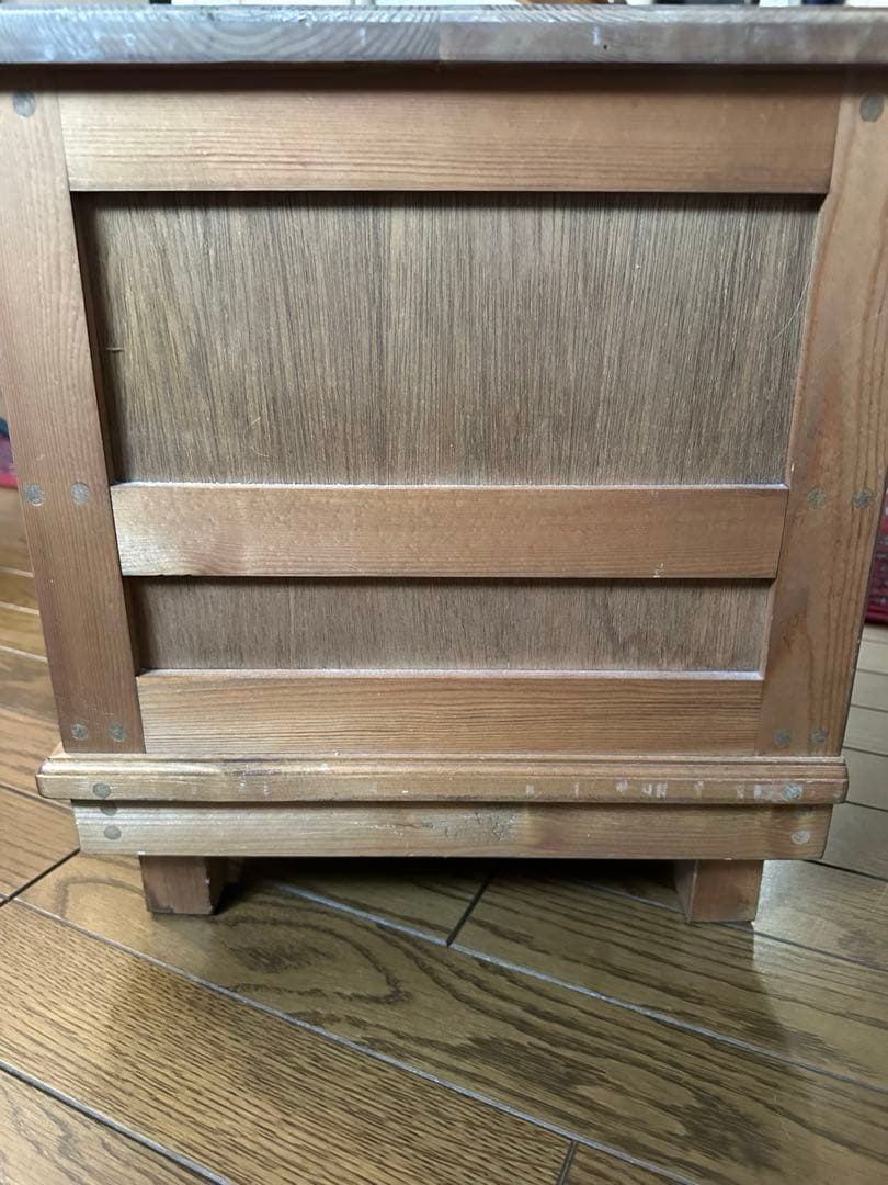 アンティーク風 木製テレビボード ローボード 収納付き ガラス扉