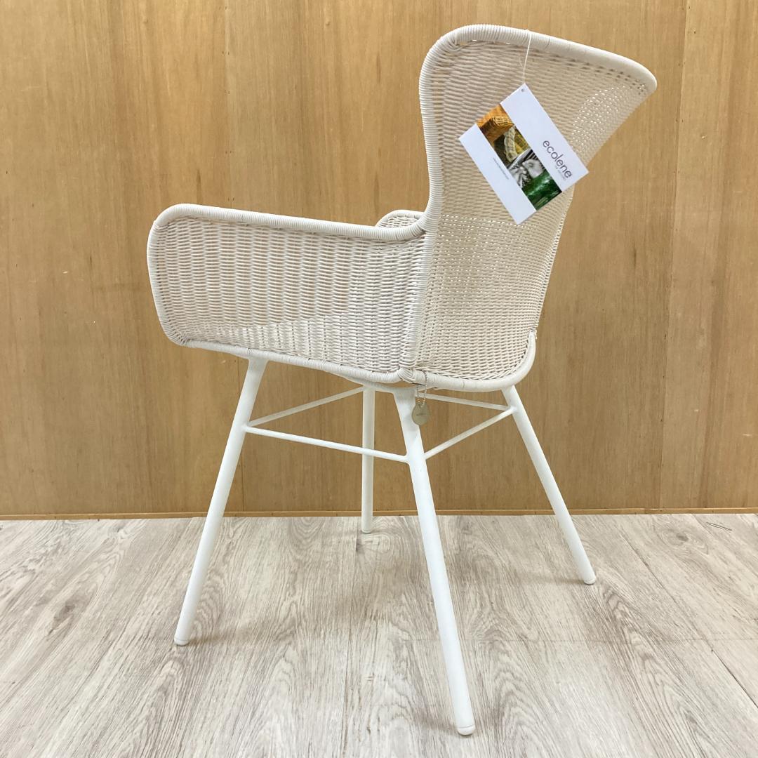 新品オリバー　アウトドアチェア　ガーデンチェア　オランダ　ウーブンプラス　室内外