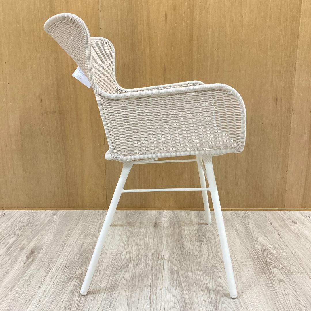 新品オリバー　アウトドアチェア　ガーデンチェア　オランダ　ウーブンプラス　室内外