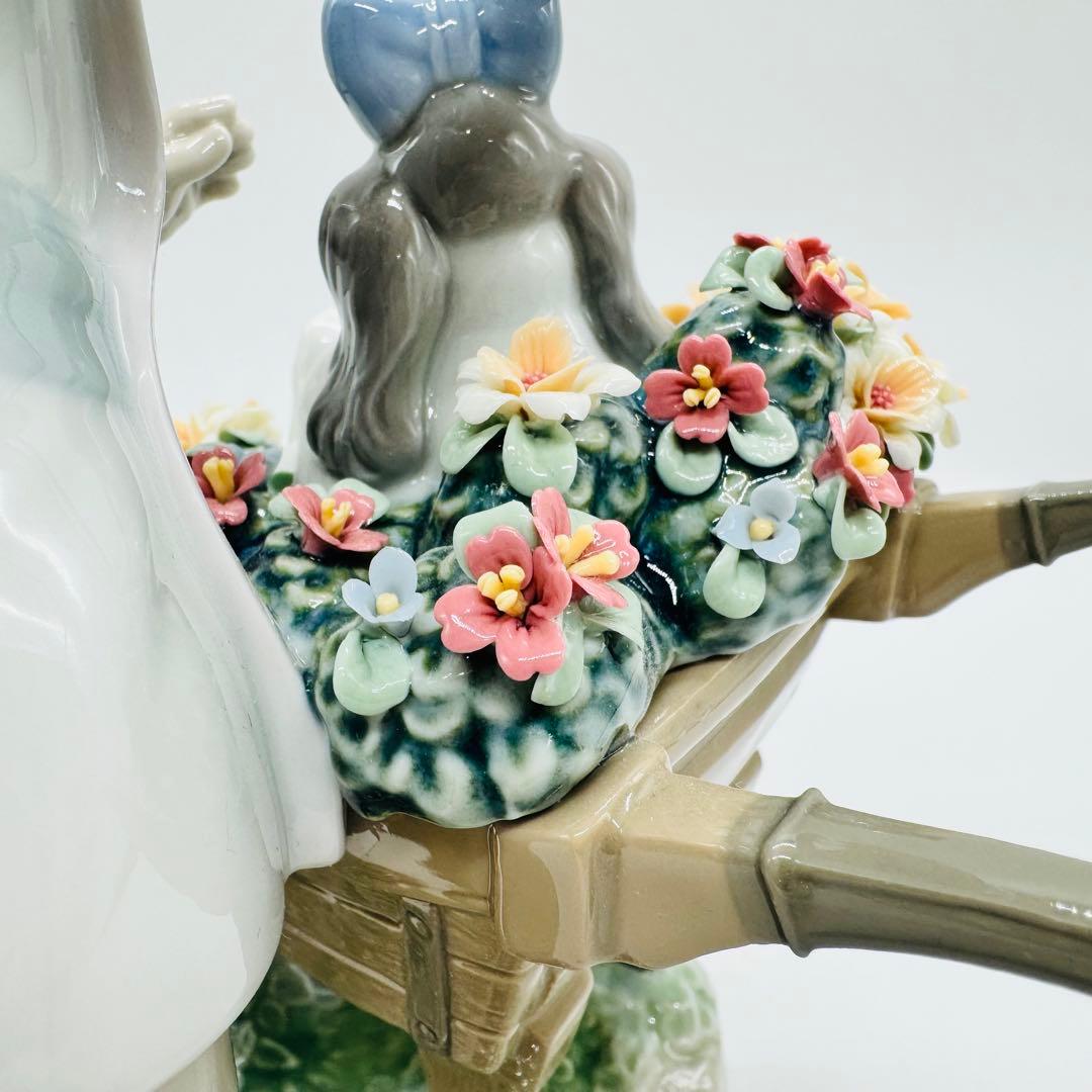 希少】リヤドロ LLADRO No.9133 『おさんぽしようね』