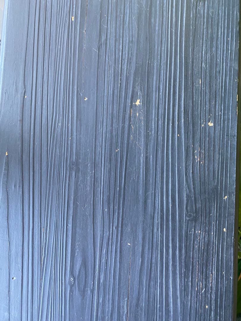 ネイビーな木製飾り棚 フランス