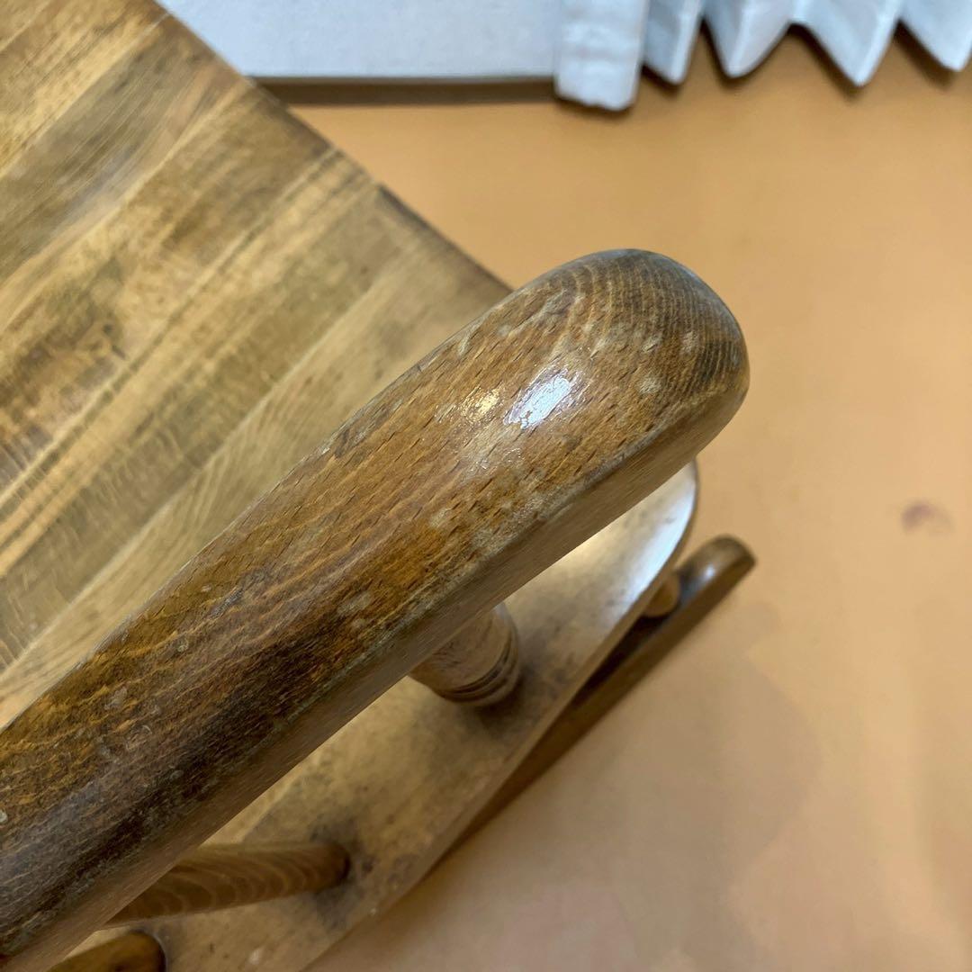 ロッキングチェア　メーカー不明　椅子　インテリア