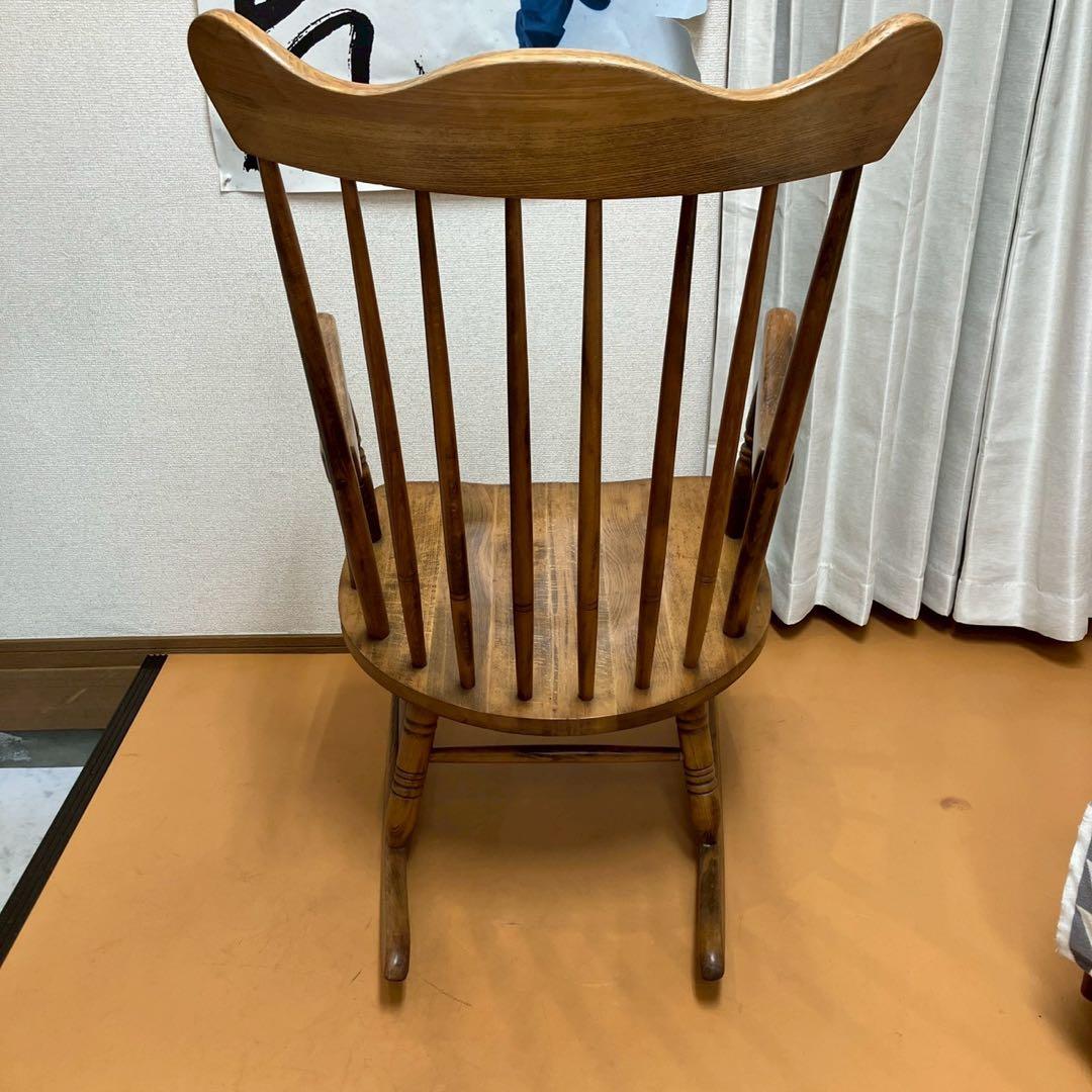 ロッキングチェア　メーカー不明　椅子　インテリア