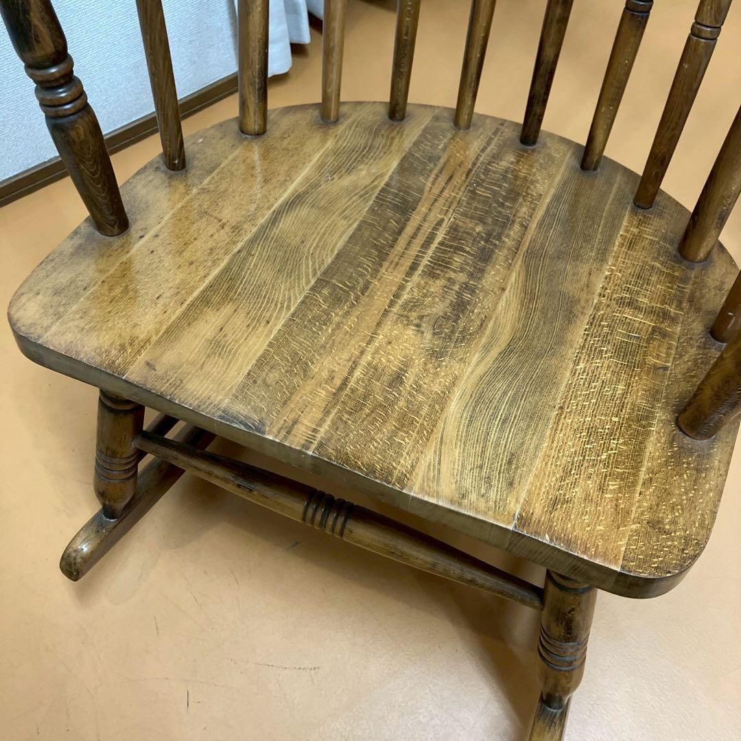 ロッキングチェア　メーカー不明　椅子　インテリア