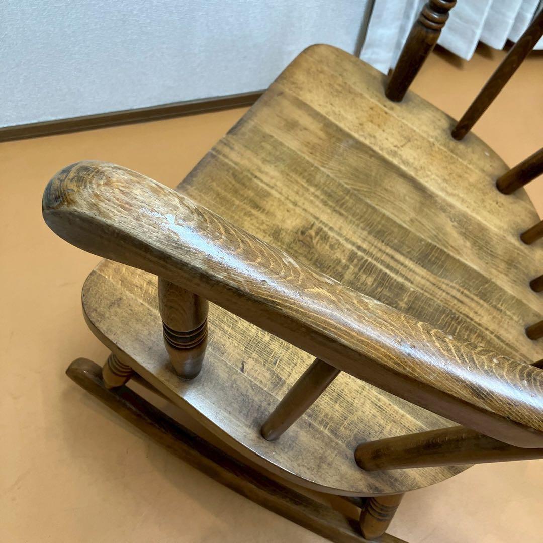 ロッキングチェア　メーカー不明　椅子　インテリア