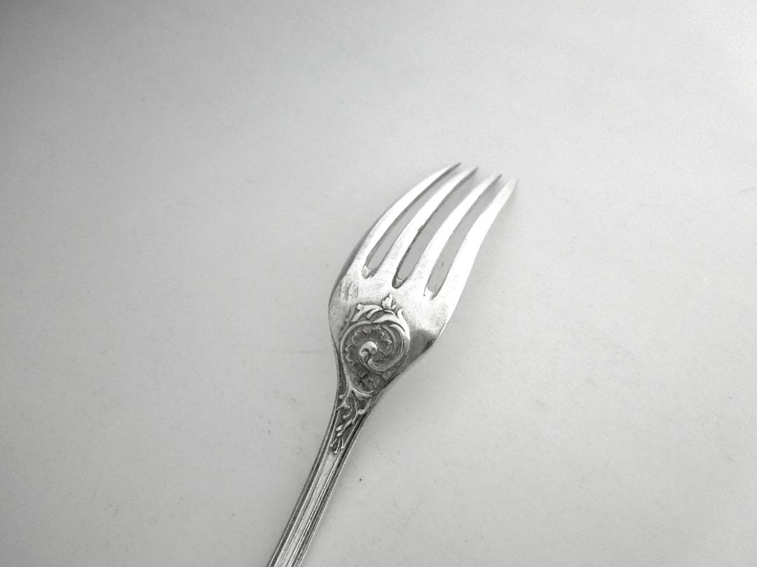 フランス　シルバーフォーク　純銀