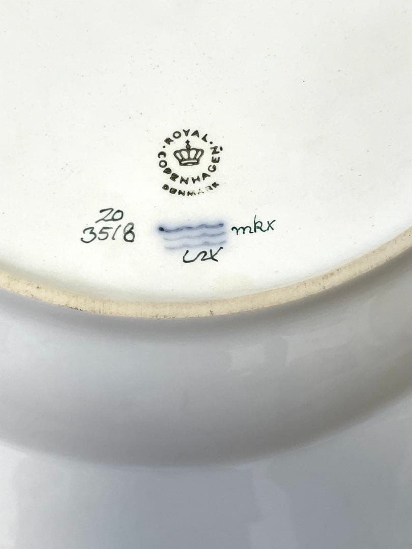 ちゃんおがわロイヤルコペンハーゲン　フローラダニカ　大皿　オーバル