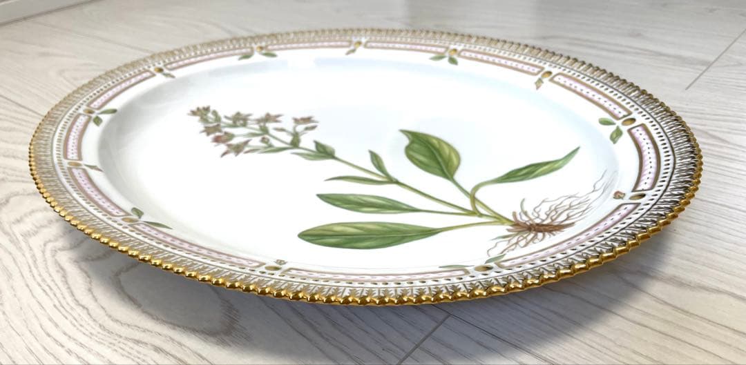 ちゃんおがわロイヤルコペンハーゲン　フローラダニカ　大皿　オーバル