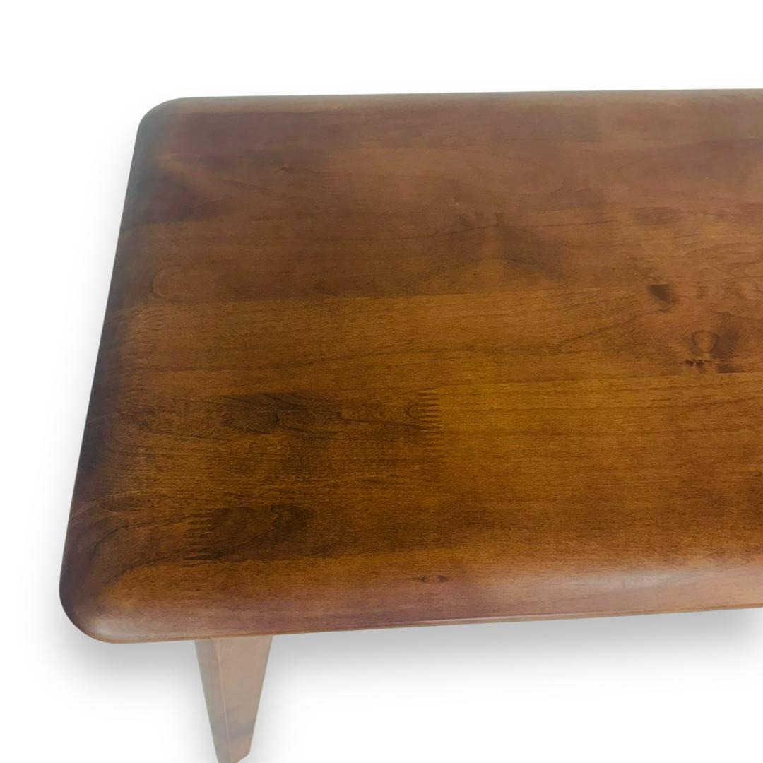 美品 家具の大丸 ローストⅡ センターテーブル ブラウン