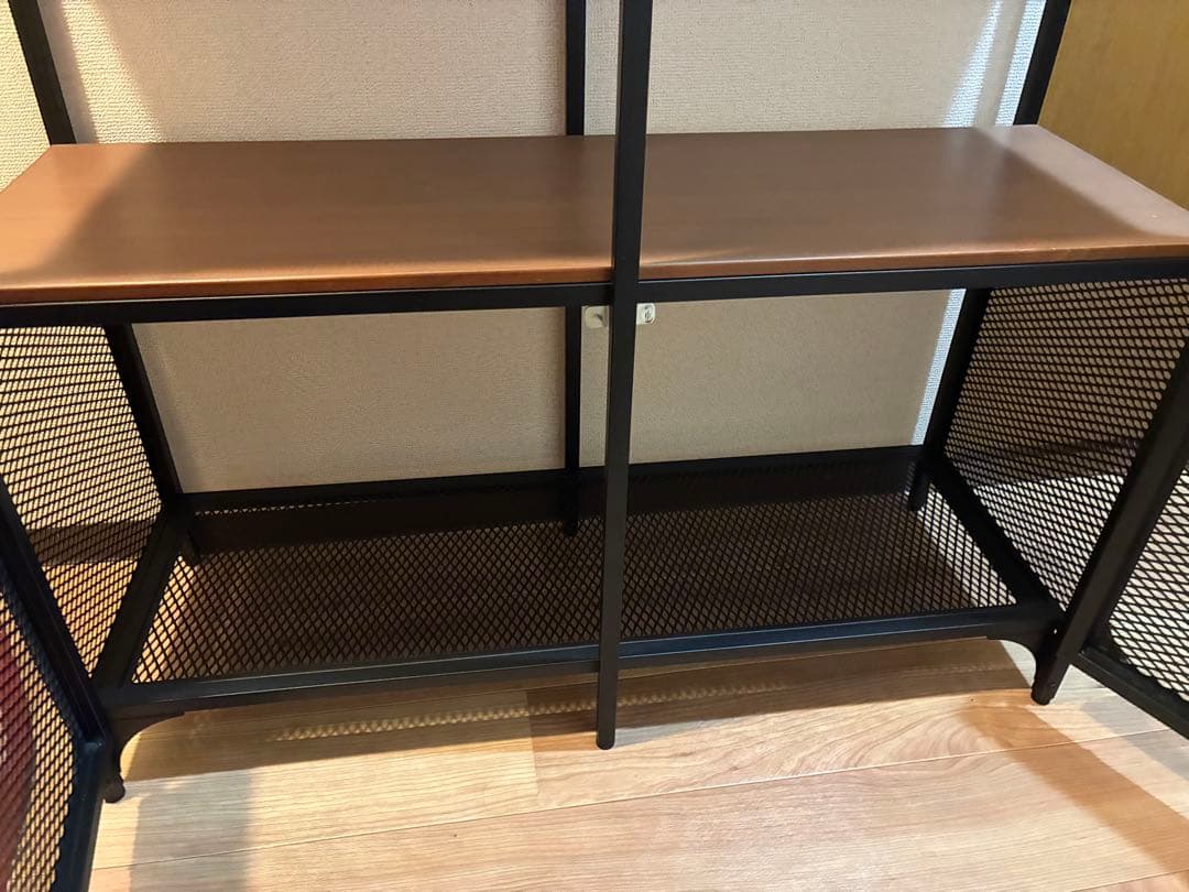 IKEA FJÄLLBO フィエルボ シェルフユニット, ブラック 100×95