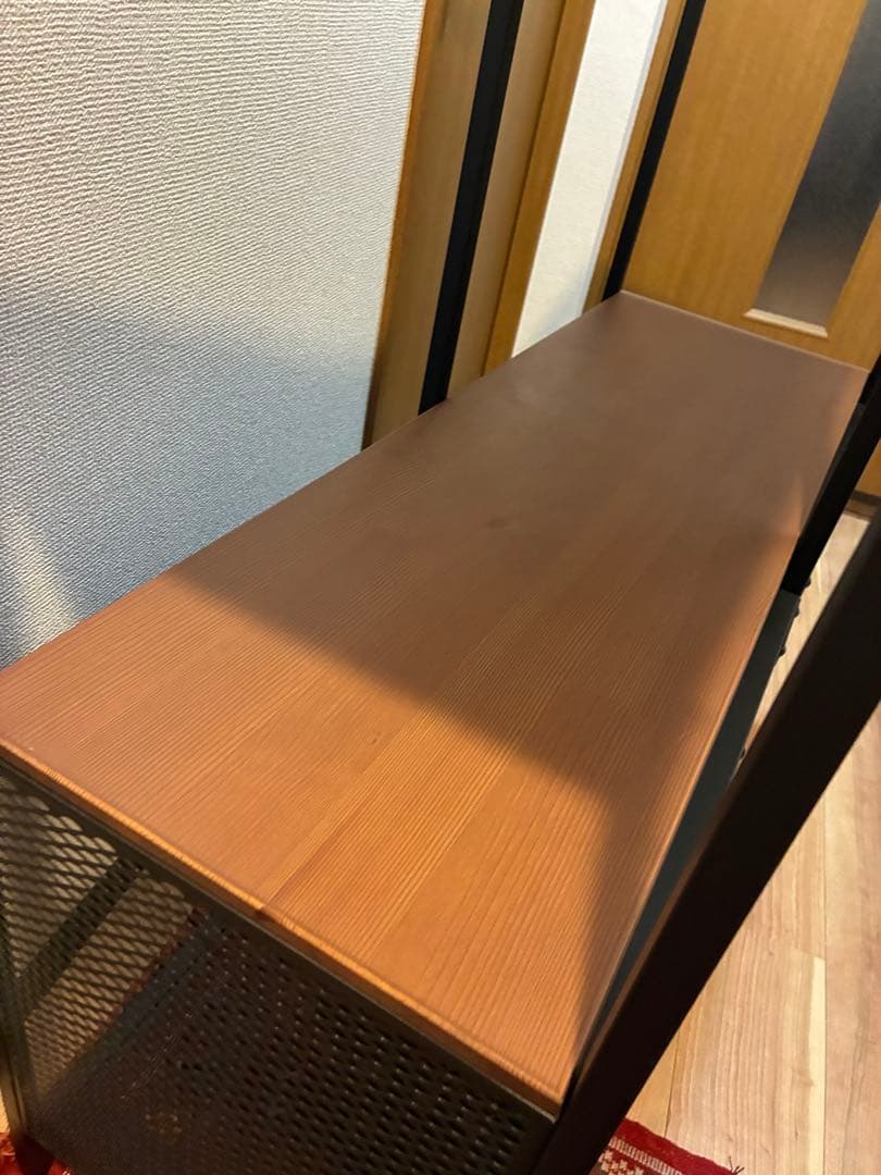 IKEA FJÄLLBO フィエルボ シェルフユニット, ブラック 100×95