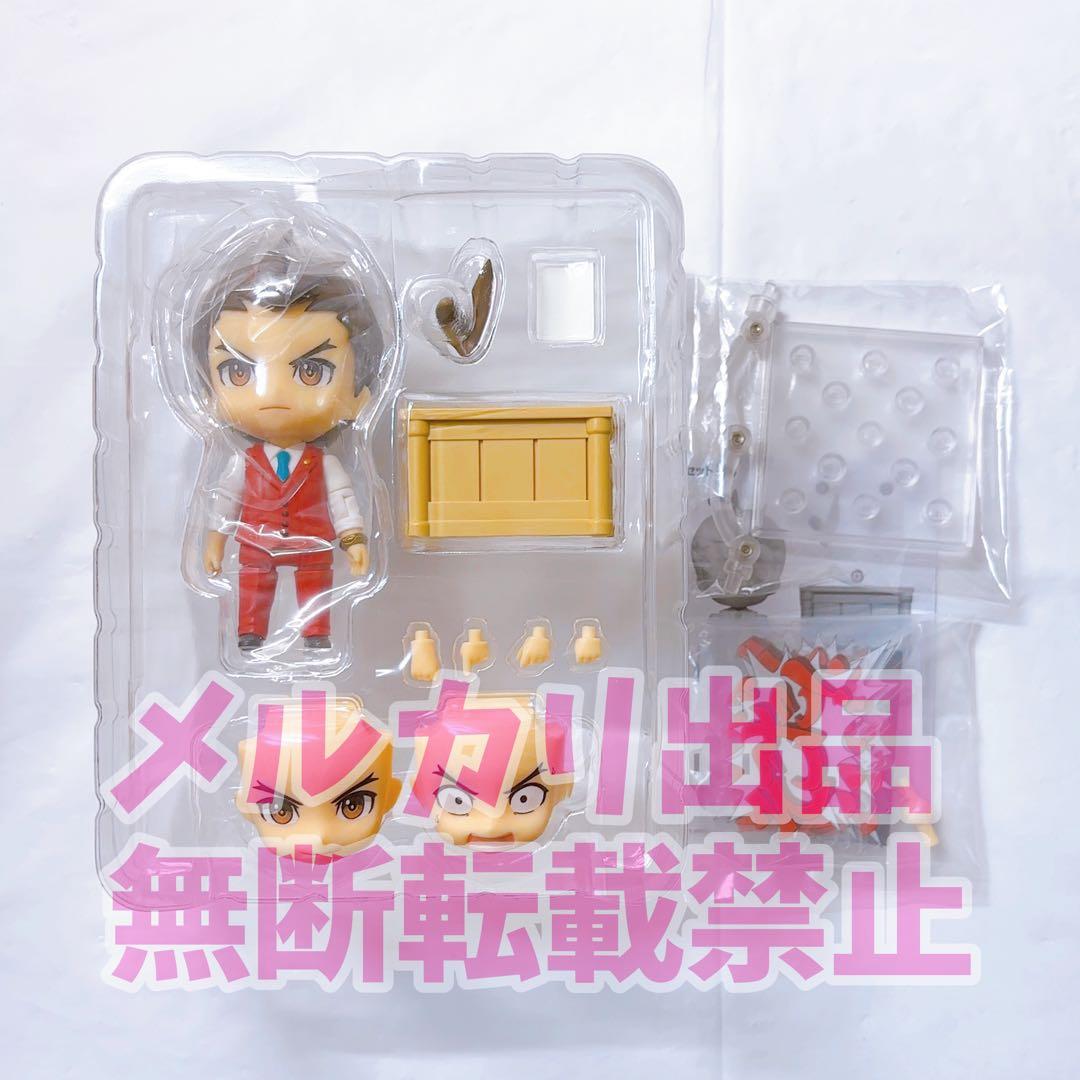 【正規品・美品】ねんどろいど 逆転裁判 王泥喜法介 フィギュア