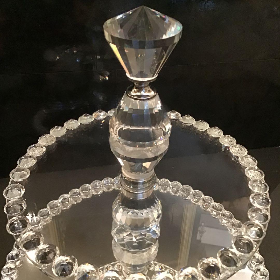 ☆未使用品☆ガラストレー おしゃれ 高級 BT-715