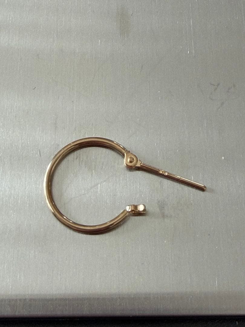 k18フープピアス